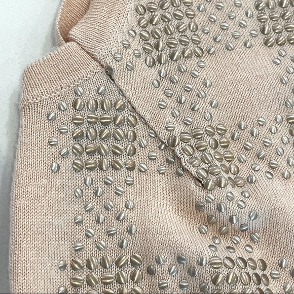 Magaschoni Top Silk Cashmere Sleeveless Medium - Picture 5 of 8